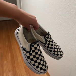 Checkered vans